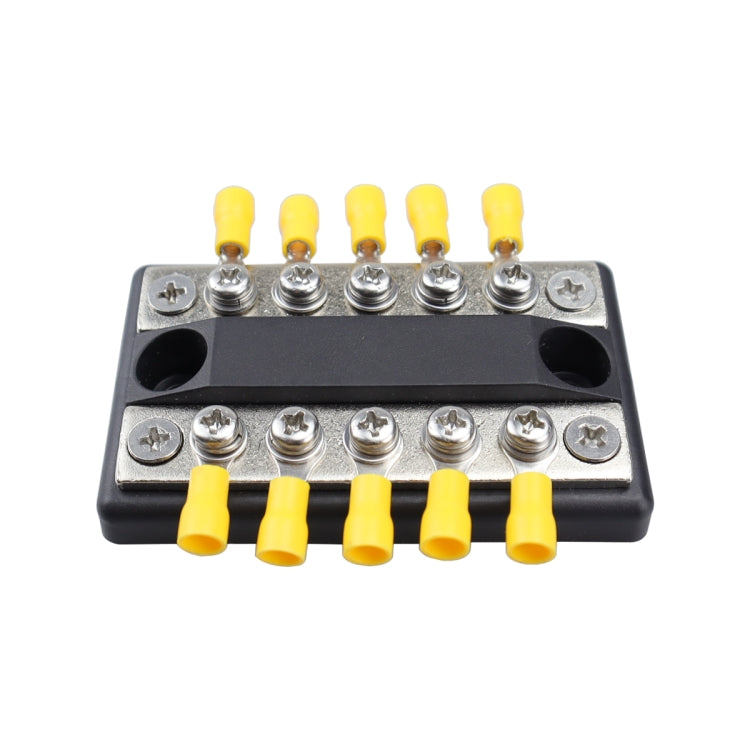 CP-4002 100A 48V RV Yacht Modified Double Row 5-way Busbar with 10pcs Terminals - free shipping - PMC TechLife - Order now!