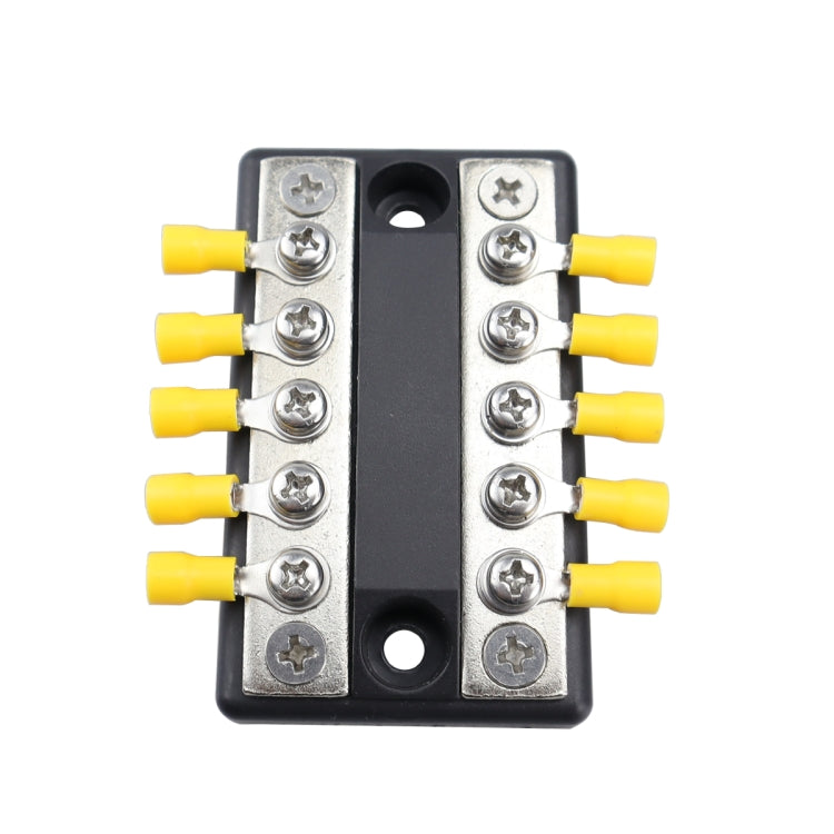CP-4002 100A 48V RV Yacht Modified Double Row 5-way Busbar with 10pcs Terminals - free shipping - PMC TechLife - Order now!