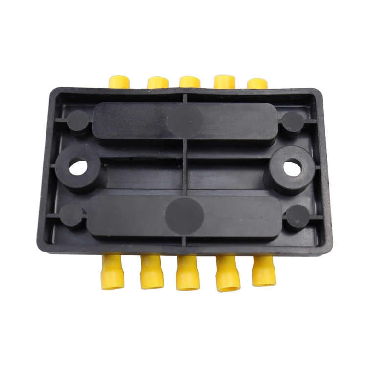 CP-4002 100A 48V RV Yacht Modified Double Row 5-way Busbar with 10pcs Terminals - free shipping - PMC TechLife - Order now!