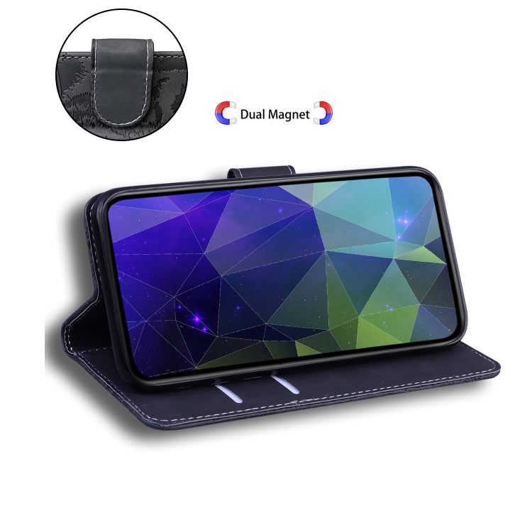 For iPhone 16 Pro Max Tiger Embossing Pattern Leather Phone Case(Black) - free shipping - PMC TechLife - Order now!