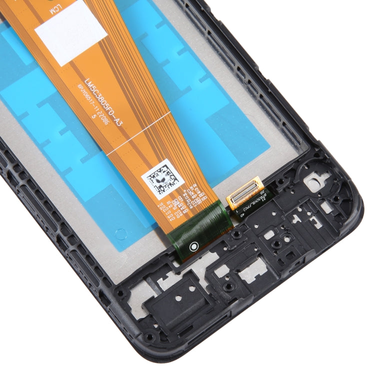For Samsung Galaxy A04 SM-A045F Original LCD Screen Digitizer Full Assembly with Frame - free shipping - PMc TechLife - Order now!