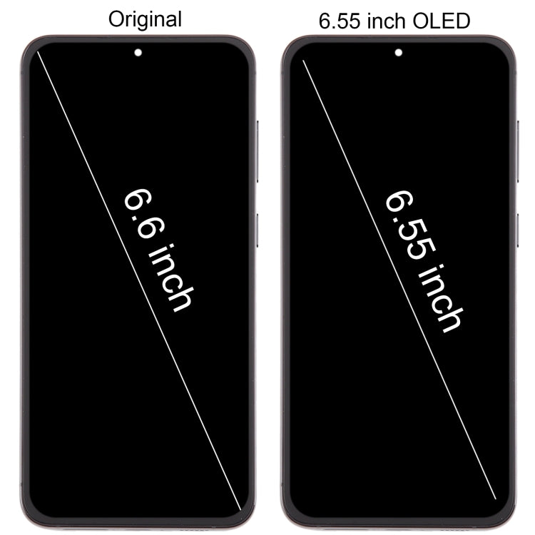 For Samsung Galaxy S23+ 5G SM-S916B 6.55 inch OLED  LCD Screen Digitizer Full Assembly with Frame - free shipping - PMc TechLife - Order now!