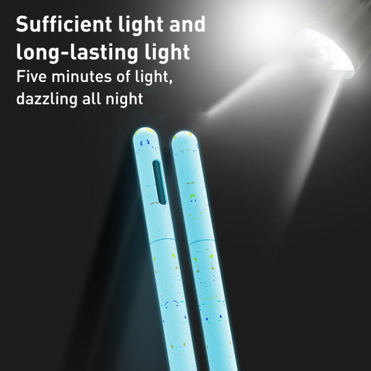 For Samsung Galaxy Tab S6 Lite LOVE MEI Luminous Silicone Protective Pen Case(Green) - Pencil Accessories by LOVE MEI | Online Shopping South Africa | PMC TechLife
