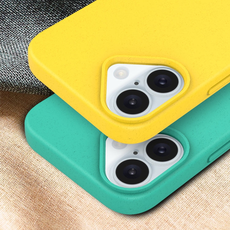 For iPhone 16 Plus Starry Series Shockproof Straw Material + TPU Protective Case(Red) - iPhone 16 Plus Cases by PMC TechLife | Online Shopping South Africa | PMC TechLife | Buy Now Pay Later Mobicred