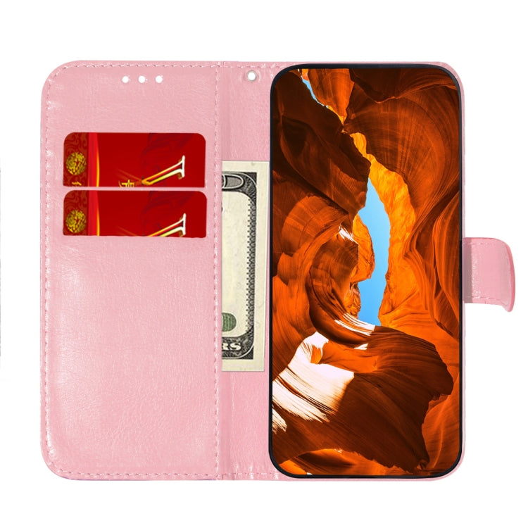 For iPhone 16 Pro Max Colorful Magnetic Buckle Leather Phone Case(Pink) - iPhone 16 Pro Max Cases by PMC TechLife | Online Shopping South Africa | PMC TechLife | Buy Now Pay Later Mobicred