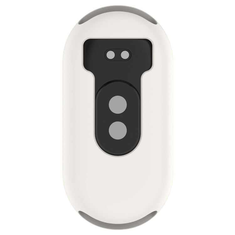 For Xiaomi Mi Band 8 Pure Color Silicone Watch Protective Case(Official White) - Watch Cases by PMC TechLife | Online Shopping South Africa | PMC TechLife