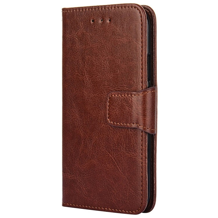 For Huawei Pura 70 Pro / 70 Pro+ 5G Crystal Texture Leather Phone Case(Brown) - Huawei Cases by PMC Jewellery | Online Shopping South Africa | PMC Jewellery | Buy Now Pay Later Mobicred