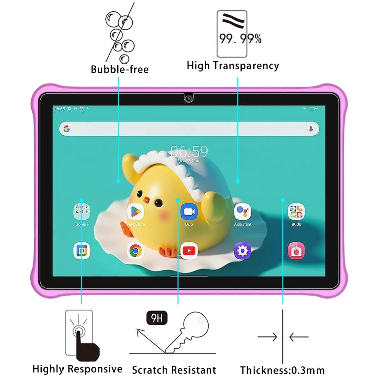 For Blackview Tab A7 Kids 2pcs 9H 0.3mm Explosion-proof Tempered Glass Film - Others by PMC TechLife | Online Shopping South Africa | PMC TechLife