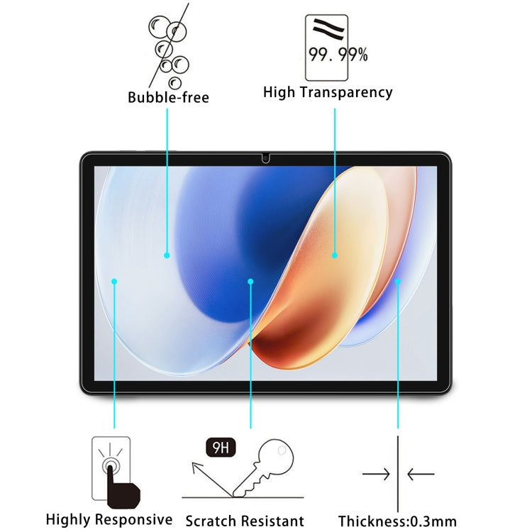 For Doogee T30E 10.1 9H 0.3mm Explosion-proof Tempered Glass Film - Others by PMC TechLife | Online Shopping South Africa | PMC TechLife | Buy Now Pay Later Mobicred