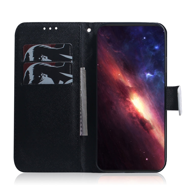 For iPhone 16 Pro Max Coloured Drawing Flip Leather Phone Case(Anger) - iPhone 16 Pro Max Cases by PMC TechLife | Online Shopping South Africa | PMC TechLife | Buy Now Pay Later Mobicred