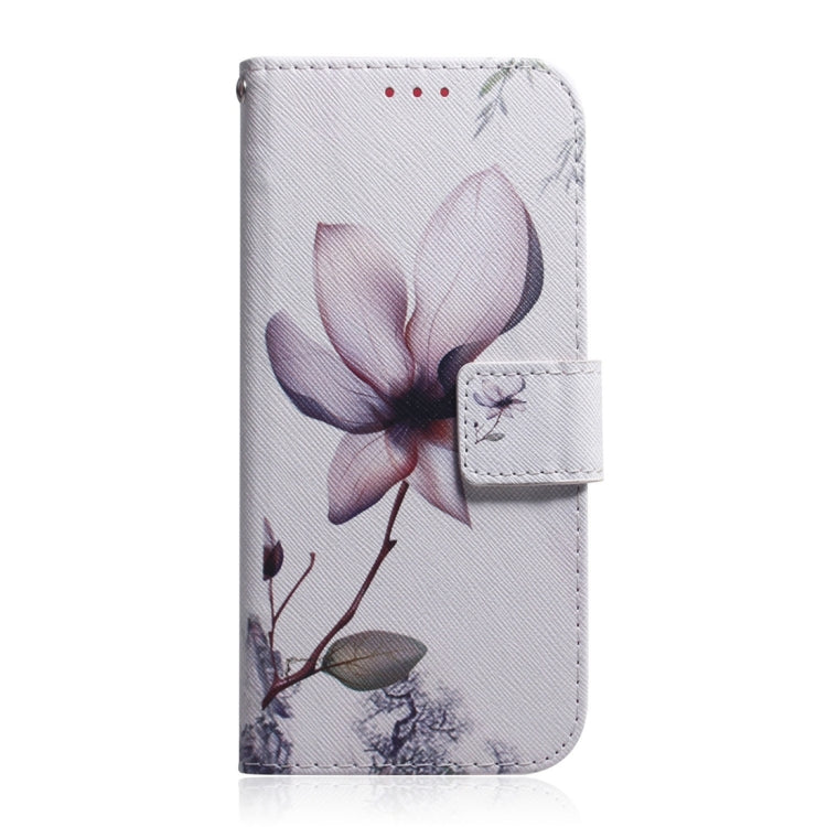 For Xiaomi Redmi Note 13 Pro+ 5G Coloured Drawing Flip Leather Phone Case(Magnolia) - Note 13 Pro+ Cases by PMC TechLife | Online Shopping South Africa | PMC TechLife | Buy Now Pay Later Mobicred