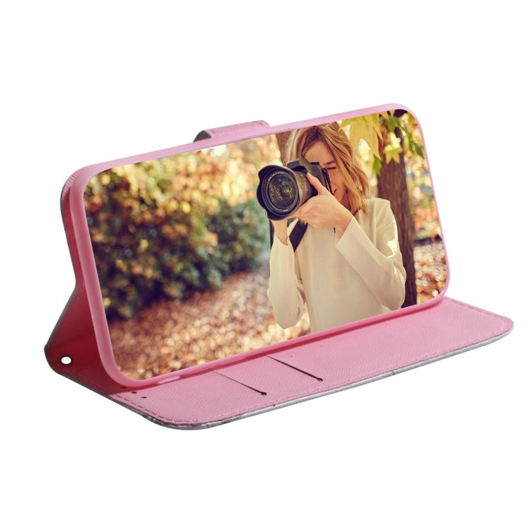 For Xiaomi Redmi Note 13 Pro+ 5G Coloured Drawing Flip Leather Phone Case(Magnolia) - Note 13 Pro+ Cases by PMC TechLife | Online Shopping South Africa | PMC TechLife | Buy Now Pay Later Mobicred