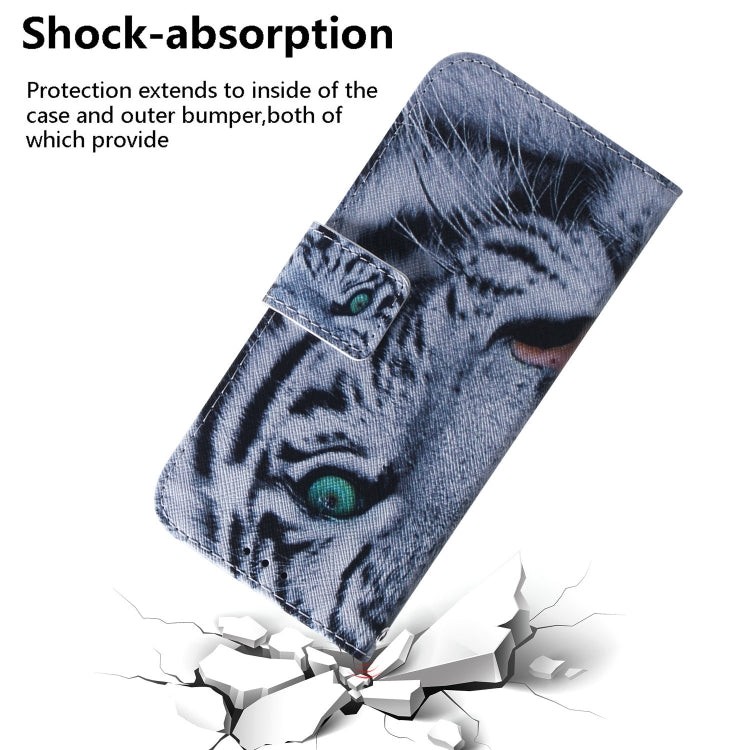 For Xiaomi Redmi K70E / Poco X6 Pro Coloured Drawing Flip Leather Phone Case(Tiger) - K70E Cases by PMC TechLife | Online Shopping South Africa | PMC TechLife | Buy Now Pay Later Mobicred