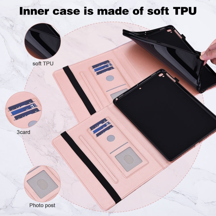 For Amazon Fire Max 11 Embossed Butterfly Pattern Leather Tablet Case(Pink) - Amazon by PMC TechLife | Online Shopping South Africa | PMC TechLife | Buy Now Pay Later Mobicred