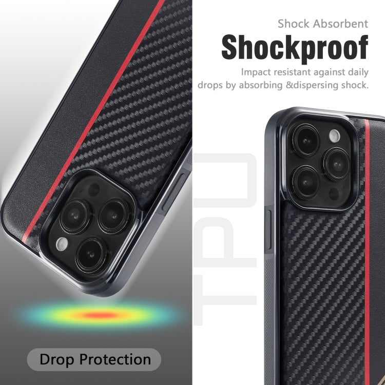 For Samsung Galaxy S22 LC.IMEEKE 3 in 1 Carbon Fiber Texture Shockproof Phone Case(Black) - Galaxy S22 5G Cases by LC.IMEEKE | Online Shopping South Africa | PMC Jewellery