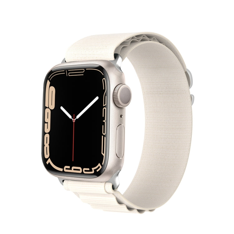 For Apple Watch Series 7 41mm DUX DUCIS GS Series Nylon Loop Watch Band(Starlight) - free shipping - PMC Jewellery - Order now!