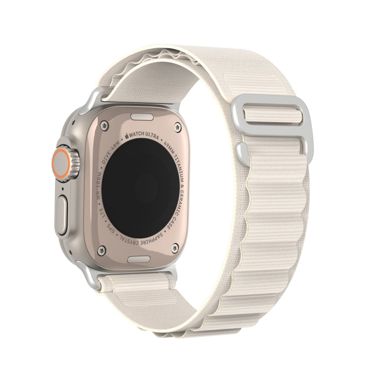 For Apple Watch Series 4 44mm DUX DUCIS GS Series Nylon Loop Watch Band(Starlight) - Watch Bands by DUX DUCIS | Online Shopping South Africa | PMC Jewellery | Buy Now Pay Later Mobicred