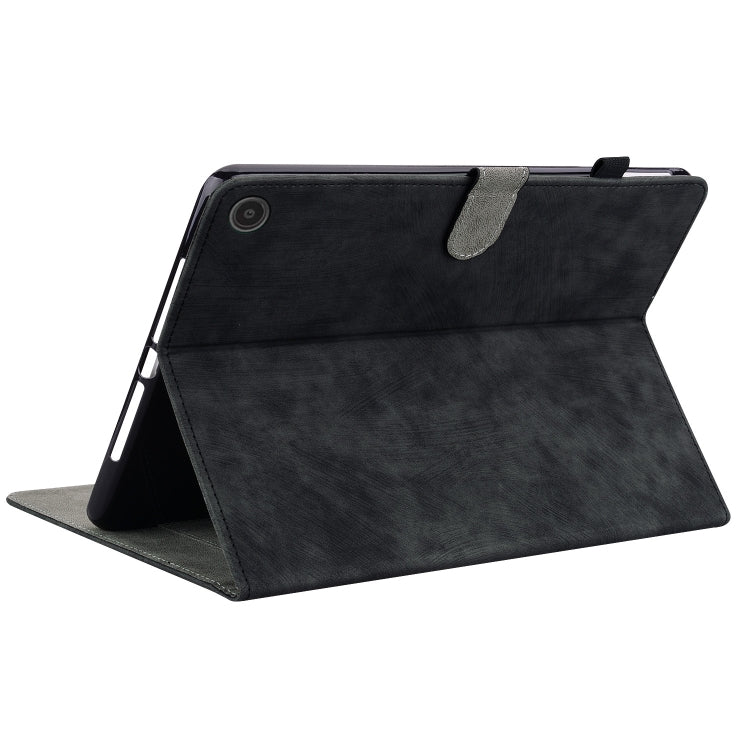 For Amazon Fire Max 11 Tiger Pattern Flip Leather Tablet Case(Black) - Amazon by PMC TechLife | Online Shopping South Africa | PMC TechLife | Buy Now Pay Later Mobicred