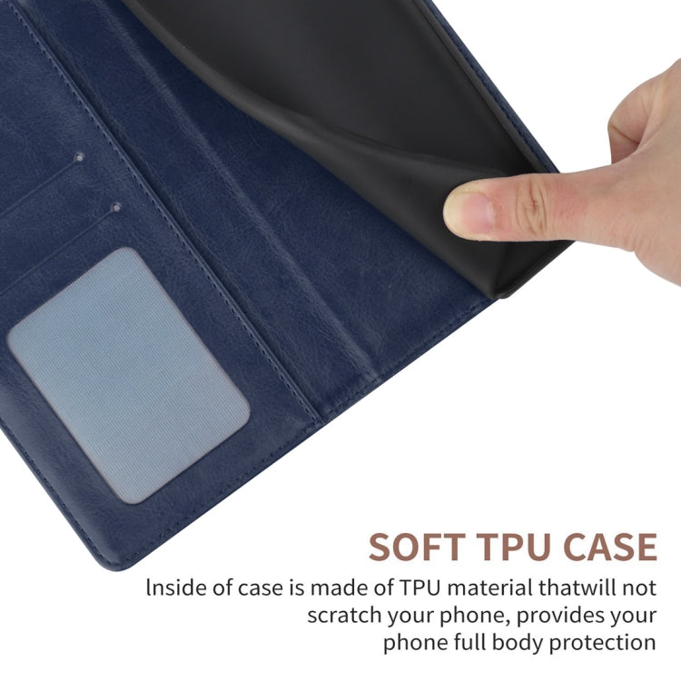 For Honor 90 Y-shaped Pattern Flip Leather Phone Case(Blue) - Honor Cases by PMC TechLife | Online Shopping South Africa | PMC TechLife