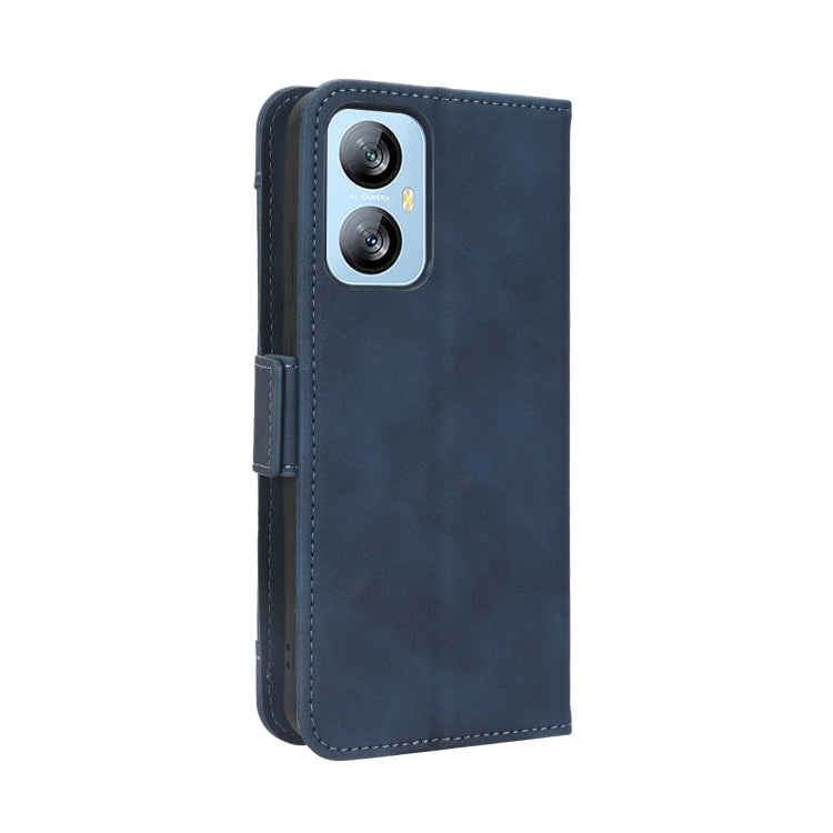 For Blackview A52 / A52 Pro Skin Feel Calf Texture Card Slots Leather Phone Case(Blue) - More Brand by PMC Jewellery | Online Shopping South Africa | PMC Jewellery