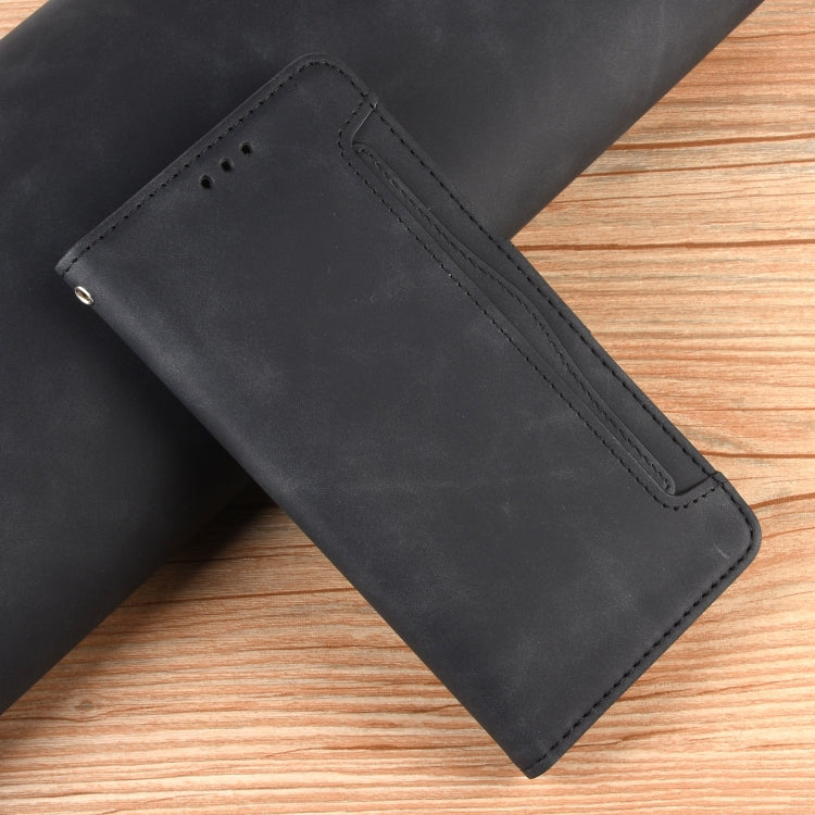 For Blackview A96 Skin Feel Calf Texture Card Slots Leather Phone Case(Black) - More Brand by PMC TechLife | Online Shopping South Africa | PMC TechLife