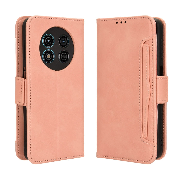 For Ulefone Note 15 Skin Feel Calf Texture Card Slots Leather Phone Case(Pink) - Ulefone Cases by PMC Jewellery | Online Shopping South Africa | PMC Jewellery | Buy Now Pay Later Mobicred