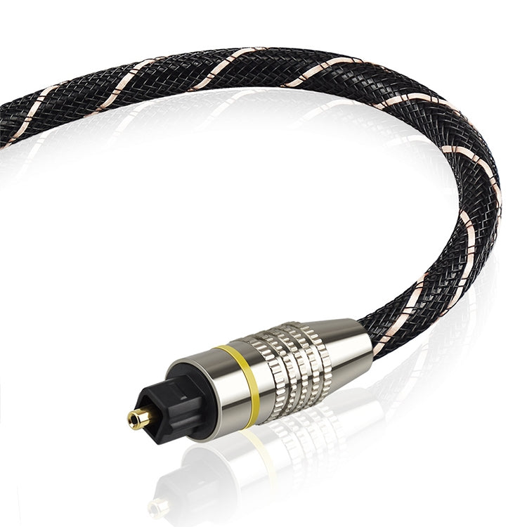 10m EMK OD6.0mm Square Port to Round Port Set-top Box Digital Audio Optical Fiber Connecting Cable - Audio Optical Cables by EMK | Online Shopping South Africa | PMC Jewellery | Buy Now Pay Later Mobicred