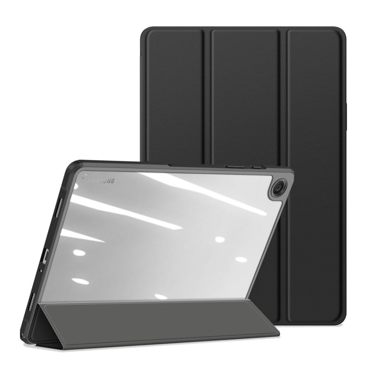 For Samsung Galaxy Tab A9+ DUX DUCIS TOBY Series Antiskid Leather Tablet Case with Sleep / Wake-up Function(Black) - Galaxy Tab A9+ by DUX DUCIS | Online Shopping South Africa | PMC Jewellery | Buy Now Pay Later Mobicred