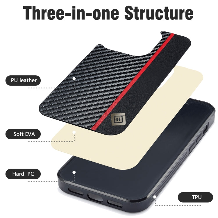 For Google Pixel 9 / 9 Pro LC.IMEEKE 3 in 1 Carbon Fiber Texture Shockproof Phone Case(Black) - free shipping - PMC TechLife - Order now!