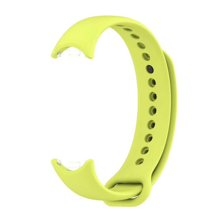 For Xiaomi Smart Band 10 / 9 / 8 Mijobs Solid Color Silicone Watch Band(Grass Green) - free shipping - PMC TechLife - Order now!