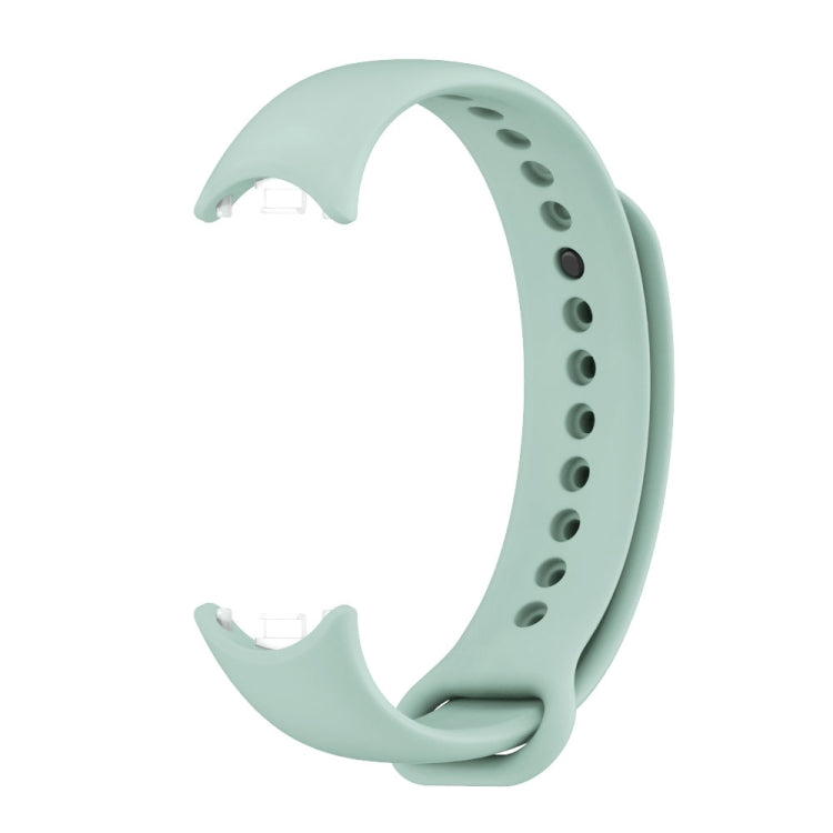 For Xiaomi Smart Band 10 / 9 / 8 Mijobs Solid Color Silicone Watch Band(Aqua) - free shipping - PMC TechLife - Order now!