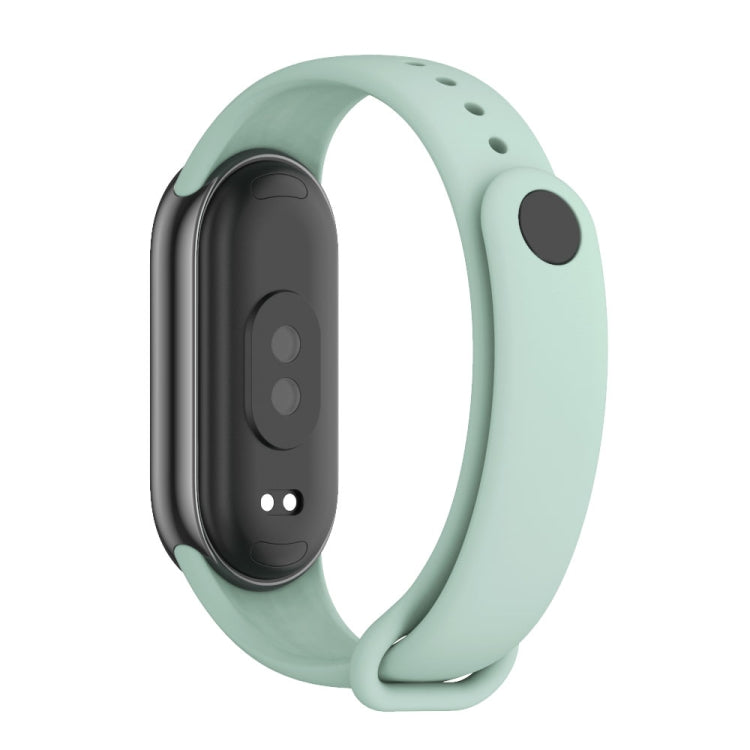 For Xiaomi Smart Band 10 / 9 / 8 Mijobs Solid Color Silicone Watch Band(Aqua) - free shipping - PMC TechLife - Order now!