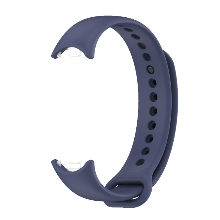 For Xiaomi Smart Band 10 / 9 / 8 Mijobs Solid Color Silicone Watch Band(Midnight Blue) - free shipping - PMC TechLife - Order now!