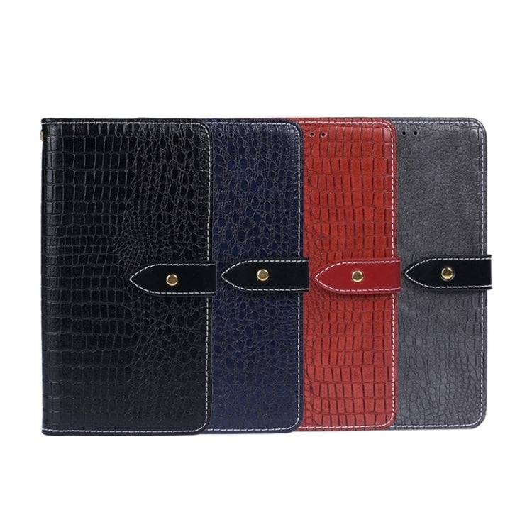 For Xiaomi Redmi Note 13 Pro+ 5G idewei Crocodile Texture Leather Phone Case(Red) - Note 13 Pro+ Cases by idewei | Online Shopping South Africa | PMC TechLife | Buy Now Pay Later Mobicred