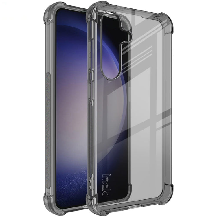 For Samsung Galaxy S24+ 5G imak Shockproof Airbag TPU Phone Case(Transparent Black) - Galaxy S24+ 5G Cases by imak | Online Shopping South Africa | PMC Jewellery | Buy Now Pay Later Mobicred