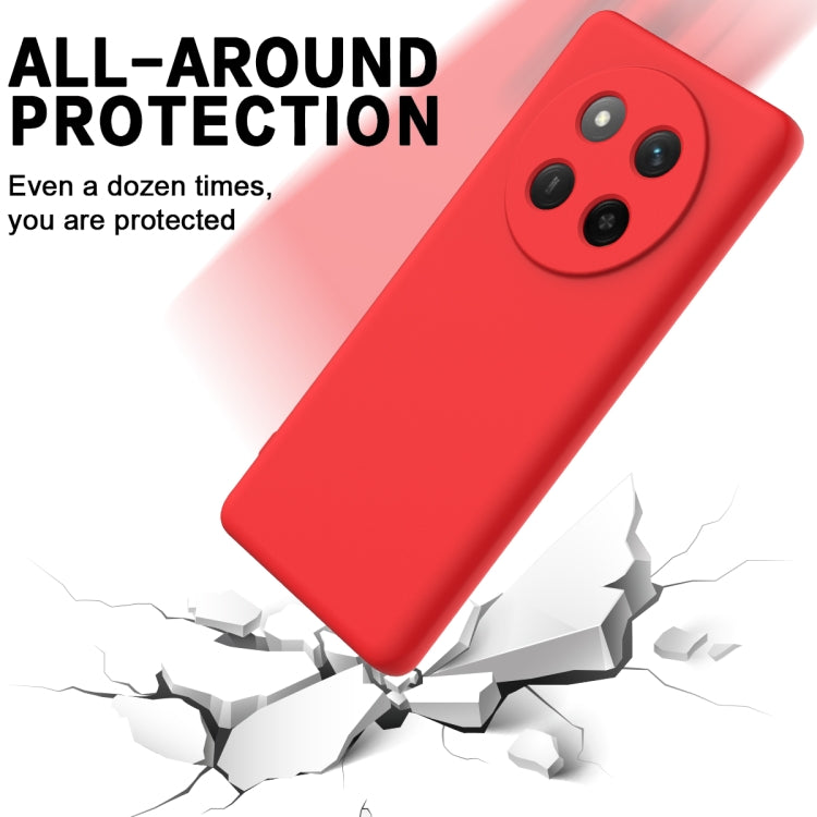 For Honor X60 Pro Solid Color Liquid Silicone Dropproof Full Coverage Phone Case(Red) - free shipping - PMC TechLife - Order now!