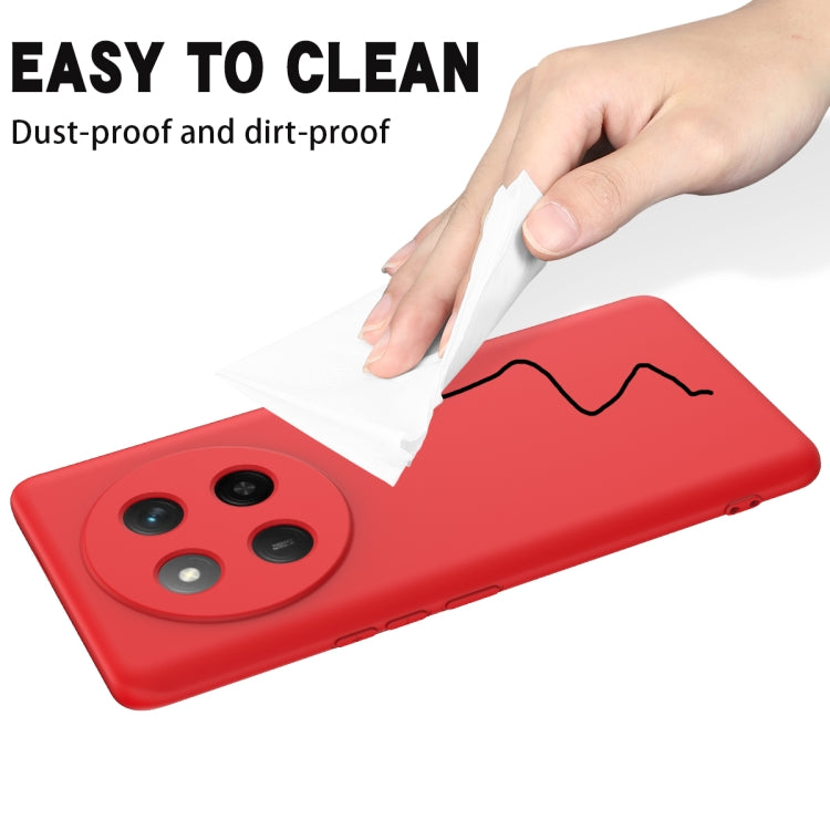 For Honor X60 Pro Solid Color Liquid Silicone Dropproof Full Coverage Phone Case(Red) - free shipping - PMC TechLife - Order now!