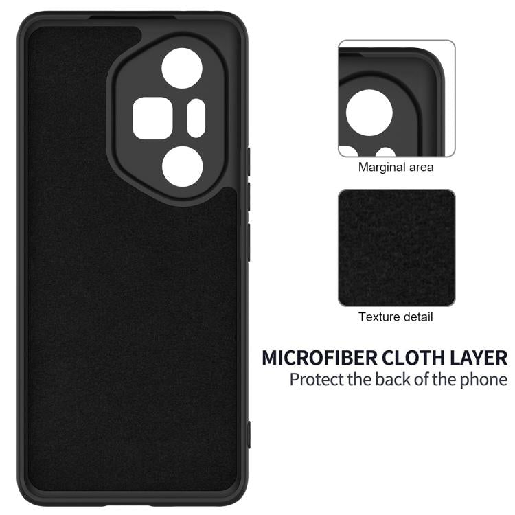 For Honor 300 Ultra / 300 Pro Solid Color Liquid Silicone Dropproof Full Coverage Phone Case(Black) - free shipping - PMC TechLife - Order now!