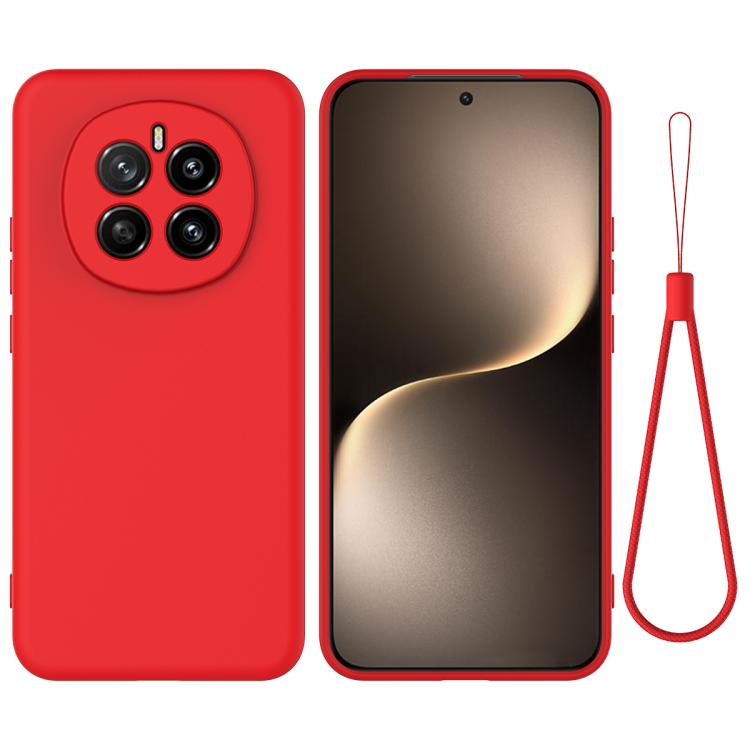 For Honor Magic7 Solid Color Liquid Silicone Dropproof Full Coverage Phone Case(Red) - free shipping - PMC TechLife - Order now!