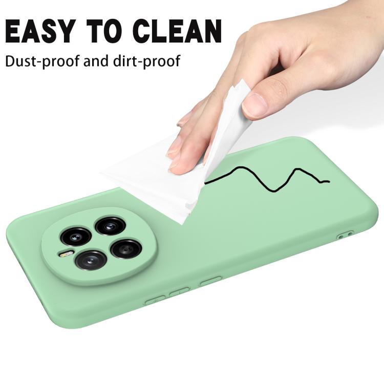 For Honor Magic7 Solid Color Liquid Silicone Dropproof Full Coverage Phone Case(Green) - free shipping - PMC TechLife - Order now!