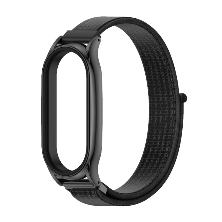 For Xiaomi Mi Band 8 Mijobs Plus Case Breathable Nylon Loop Watch Band(Black) - free shipping - PMc TechLife - Order now!