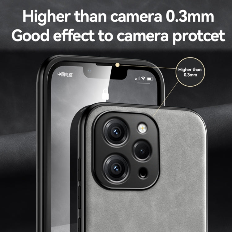 For Xiaomi 14 Pro Skin Feel Magnetic Leather Back Phone Case(Blue) - 14 Pro Cases by PMC TechLife | Online Shopping South Africa | PMC TechLife | Buy Now Pay Later Mobicred