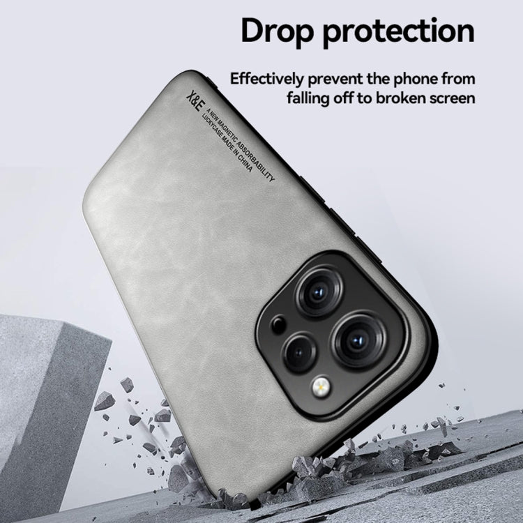 For Xiaomi Redmi 13C Skin Feel Magnetic Leather Back Phone Case(Blue) - 13C Cases by PMC TechLife | Online Shopping South Africa | PMC TechLife | Buy Now Pay Later Mobicred