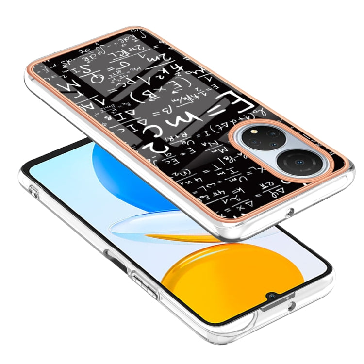 For Honor X7 Electroplating Marble Dual-side IMD Phone Case(Equation) - free shipping - PMC TechLife - Order now!