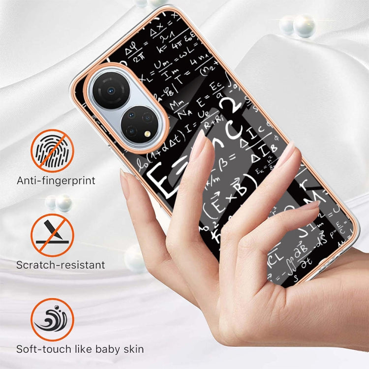 For Honor X7 Electroplating Marble Dual-side IMD Phone Case(Equation) - free shipping - PMC TechLife - Order now!