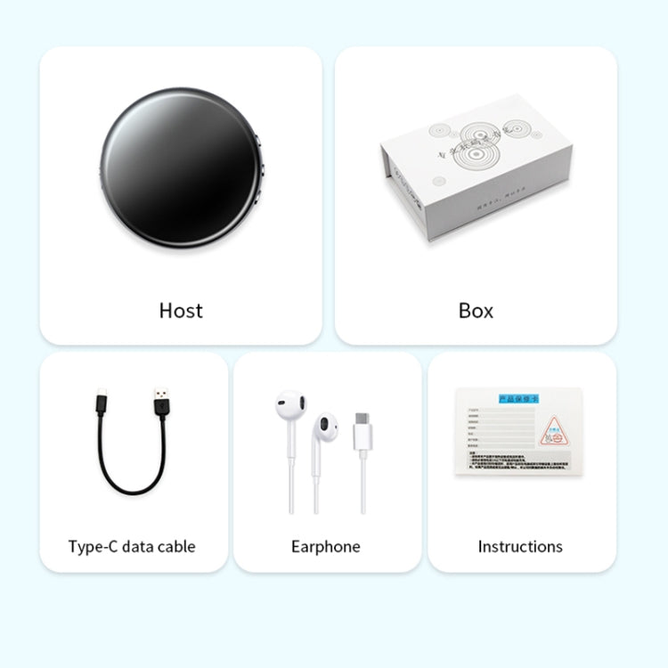 JNN M29 Portable Noise Reduction Smart Voice Control Magnetic Recorder, Memory:16GB - Recording Pen by JNN | Online Shopping South Africa | PMC TechLife
