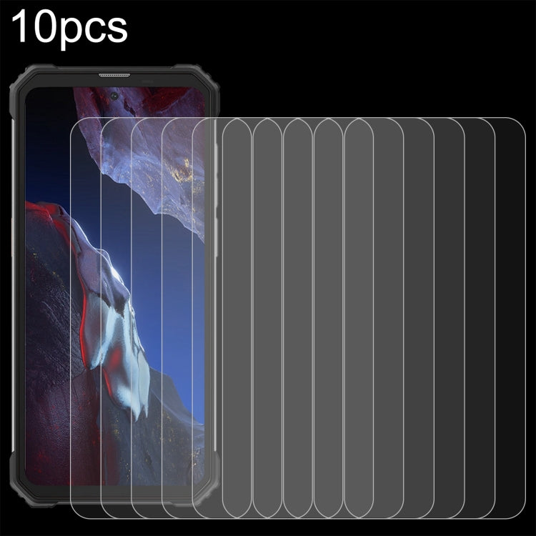 For Blackview BV8900 Pro 10pcs 0.26mm 9H 2.5D Tempered Glass Film - For Blackview by PMC TechLife | Online Shopping South Africa | PMC TechLife | Buy Now Pay Later Mobicred