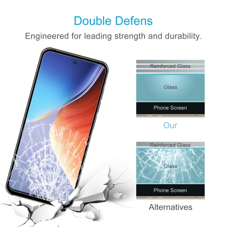 For Blackview A96 50pcs 0.26mm 9H 2.5D Tempered Glass Film - For Blackview by PMC TechLife | Online Shopping South Africa | PMC TechLife | Buy Now Pay Later Mobicred