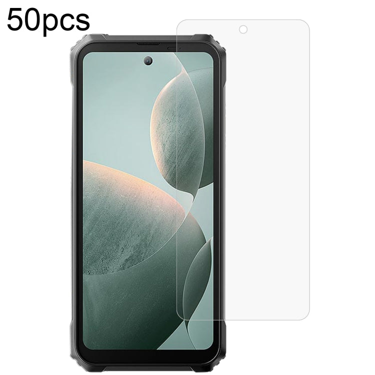 For Blackview BL9000 50pcs 0.26mm 9H 2.5D Tempered Glass Film - For Blackview by PMC TechLife | Online Shopping South Africa | PMC TechLife | Buy Now Pay Later Mobicred