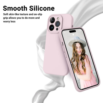 For iPhone 13 LK MagSafe Magnetic Silicone Phone Case(Pink) - iPhone 13 Cases by PMC Jewellery | Online Shopping South Africa | PMC Jewellery